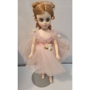 Vintage Madame Alexander Elise Ballerina Fashion Doll · Pink Tutu · 17" W/Box